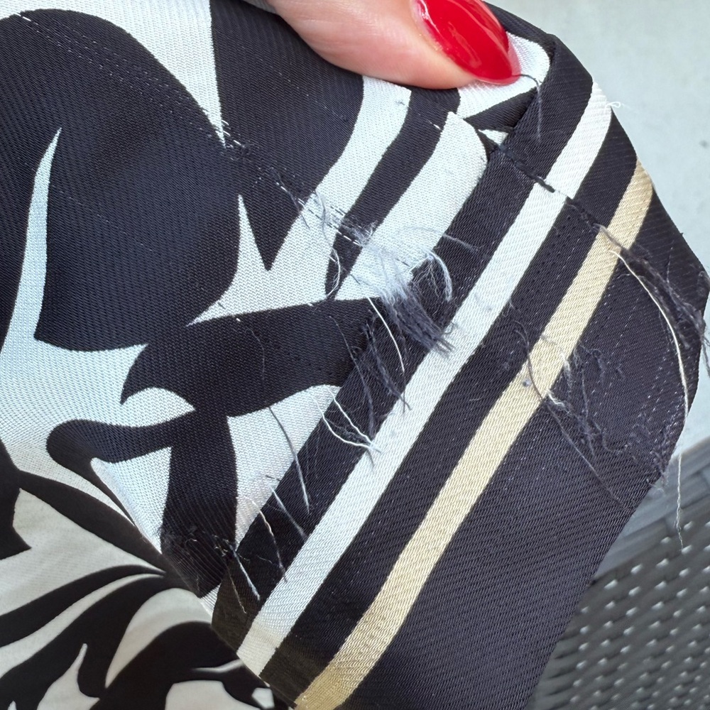 Loft Black and White Patterned Pant Size XXL - Picture 14 of 15